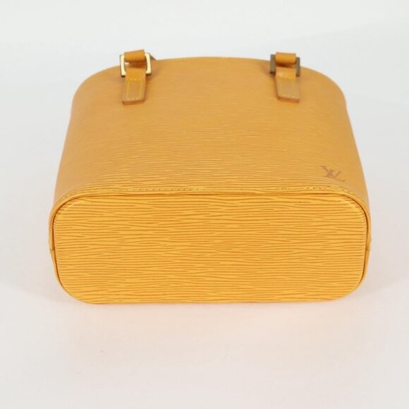 LOUIS VUITTON Epi Vavin PM Tote Bag SPO 2way Yellow LV Auth - Picture 11 of 15